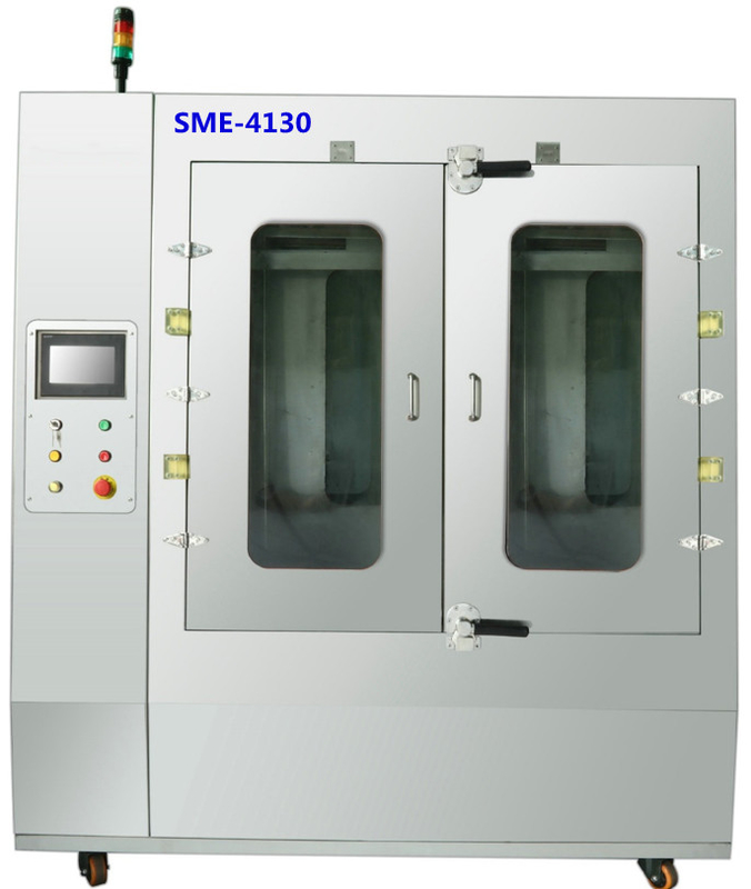 Machine de nettoyage des assemblages de circuits imprimés AC380V/3p/50/60Hz avec vitesse nette du convoyeur 100-150 cm/min