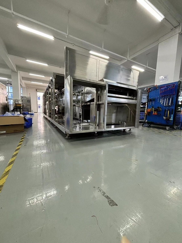 SME-8200 Équipement de lavage à l'eau humide à semi-conducteurs avec filets de transfert en kevlar pour le nettoyage des plaquettes en grand volume