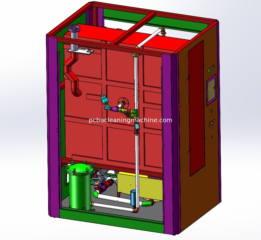 pochoirs de nettoyage du poids 2 de la machine 480kg du double pochoir 40L*2 plus propres pour la pâte de soudure et la colle rouge en même temps