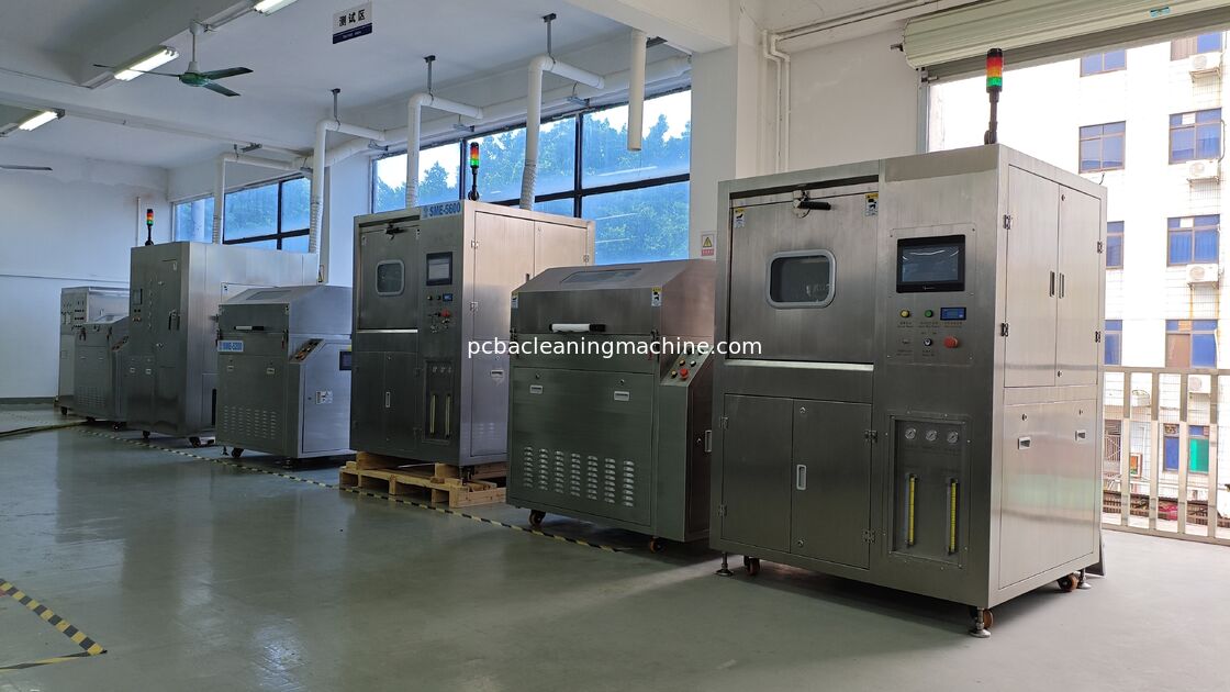 Plage de pression de gaz 0,4-0,6Mpa Machine de nettoyage de PCB Le processus de nettoyage assure des résultats de nettoyage pour les lignes d'assemblage électroniques