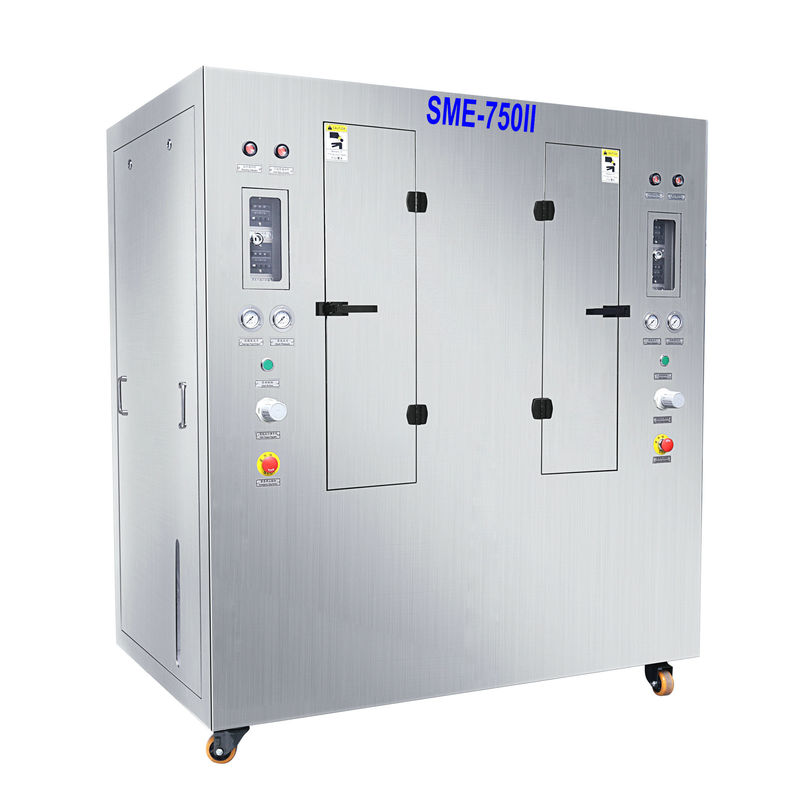 Décapant de nettoyage automatique de nettoyage de pochoir de Cabinet de machine de petit de Smt de pochoir de décapant petit de Smt pochoir de PME double