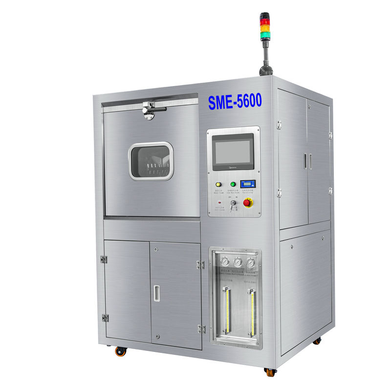 Type en lots de PCBA machine de nettoyage automatique de flux avec le lavage et le DI Water liquides à base d'eau Rinse Hot Air Blow Dry