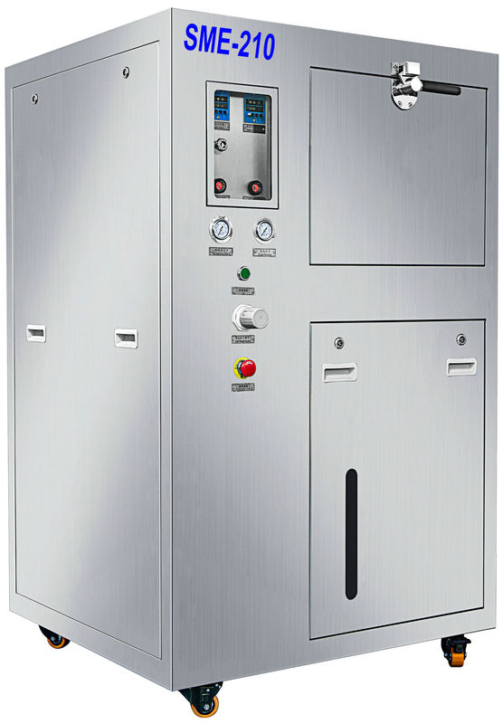 la pâte de nettoyage rapide mis de soudure de machine de la carte PCB mis-rpinted du réservoir 60L dissolvant électronique la machine de nettoyage de carte