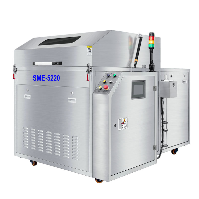 Vague SME-5220 soudant Oven Synthetic Pallet Alumiun Pallet, machine de nettoyage résiduelle de flux de palette d'acier inoxydable