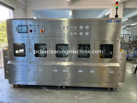 Machine de nettoyage en ligne d'assemblage de circuits imprimés (PCB) par pulvérisation SME-6140P
