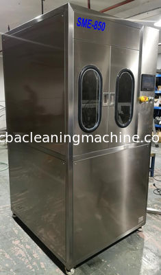 le smt soudent le fond de pochoir de pâte ultrasonique et les deux machine liquide aqueuse latérale de nettoyage de jet